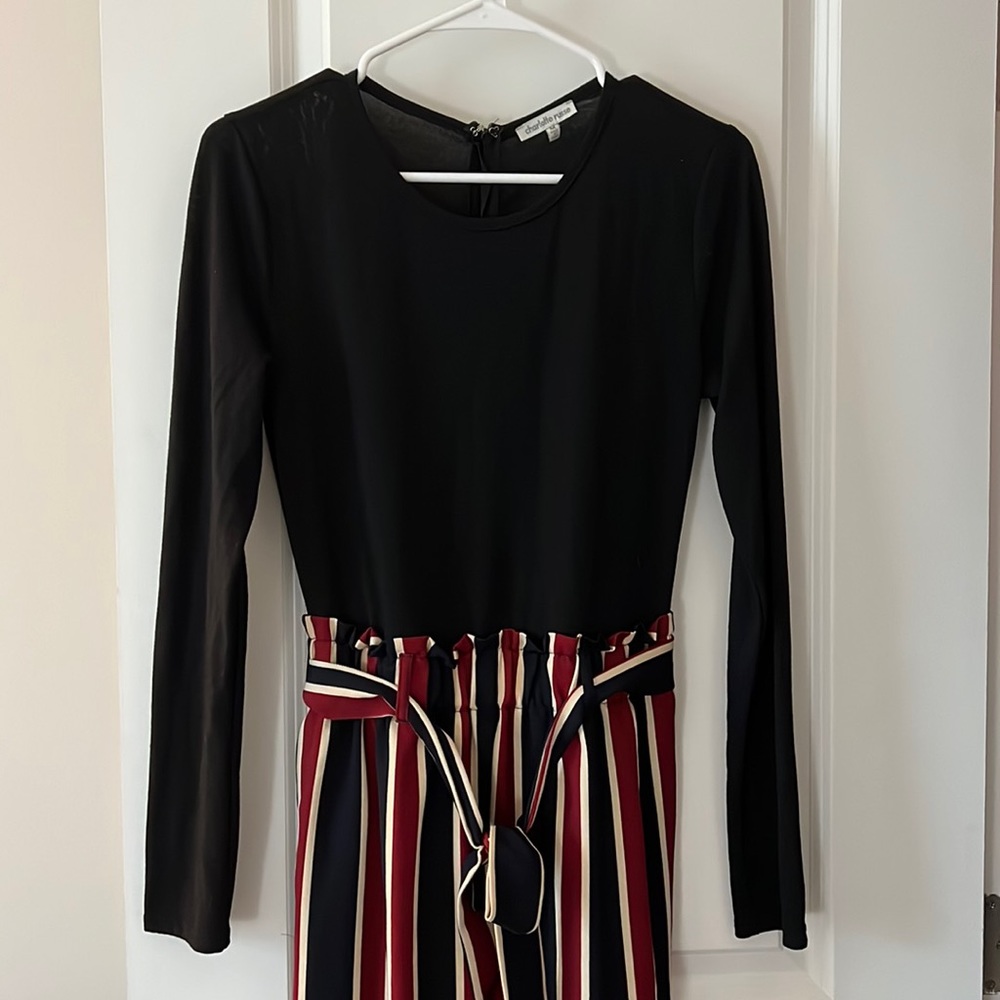 Charlotte Russe long sleeve jumpsuit